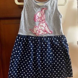 GAP Gray and Pink Sleeveless Dress - Sequin Dog